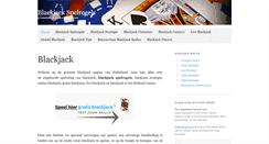 Desktop Screenshot of blackjackspelregels.nl